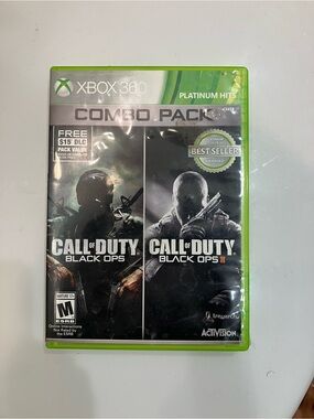 Microsoft Xbox 360 Call of Duty: Black Ops & Black Ops II Combo Pack - Green
